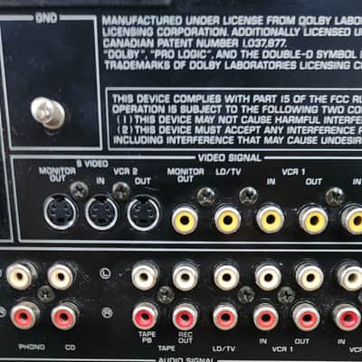 Yamaha Yamaha RX-V690 Audio Video Receiver (1993-95) 1993 - Black image 11