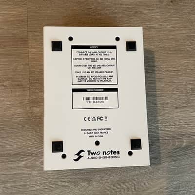 Two Notes Torpedo Captor X 8ohm Stereo Reactive Load Box / Attenuator 2020 - White image 5