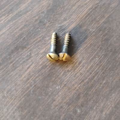 1950s Fender Broadcaster Nocaster Black guard tele original vintage control plate Screw set 1950-1952 ish 50 51 52 image 1
