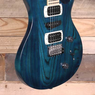 PRS SE Swamp Ash Special Electric Guitar Iri Blue w/ Gigbag image 2