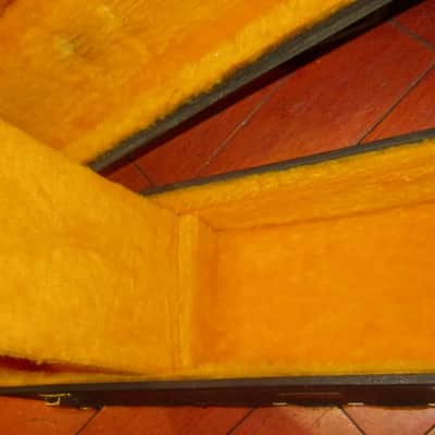 ~1965 Gibson ES-335 Hardshell Case Grey with Yellow Interior image 10