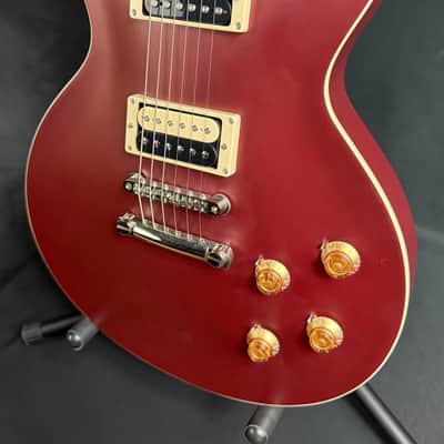 Eastman SB59/S-BR Solidbody Electric Guitar Vintage Satin Burgundy Red w/ Gig Bag image 4