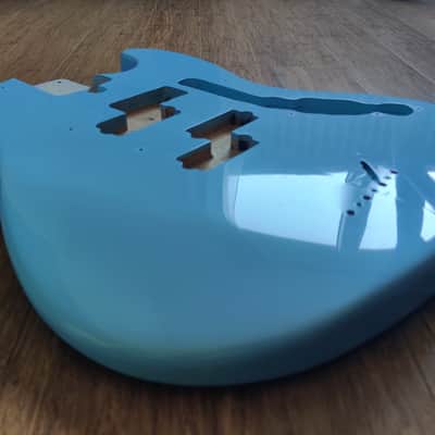 Fender Jazz Bass double P body 2023 - Daphne Blue image 2