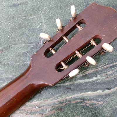 1961 Yamaha Nippon Gakki Dynamic Guitar No.10A Red Label  Dark Brown Bild 10