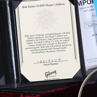 Gibson Bob Dylan Players Edition SJ-200 - 2nd Hand image 19