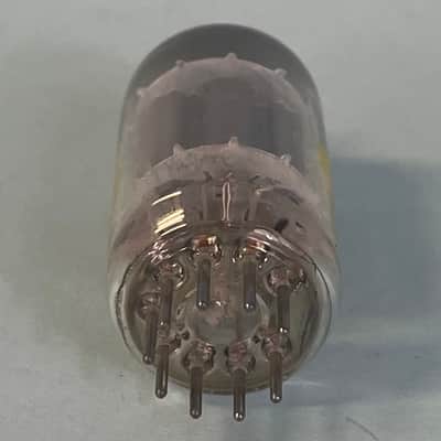 1970s Sylvania 5963 12AU7WA Vintage Long Plate Halo Getter Preamp Tube! T220 image 6