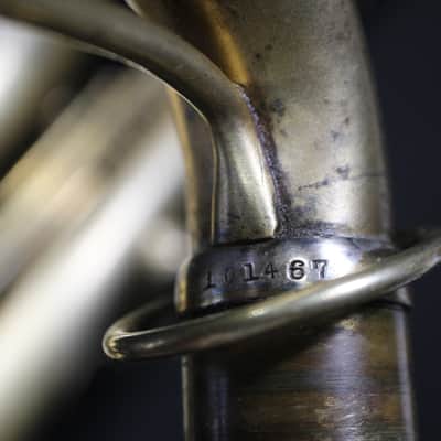 A Vintage 1927 King by H.N. White Tenor Saxophone Really Nice Horn with No Case #10 S image 13