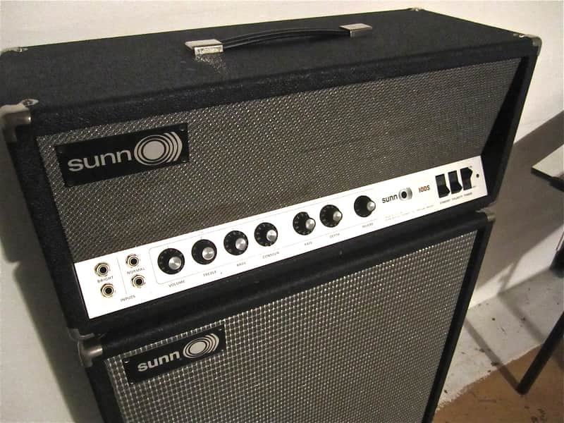 Sunn 100S 1968 w/cabinet-Doom Machine image 1