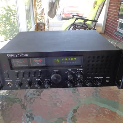 Galaxy Saturn CB Base Station w/ Astatic D-104 Mic image 3