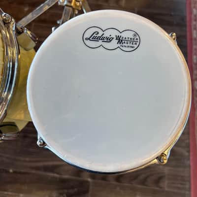 Slingerland Radio King Bongos 1940s in White Pearl image 7
