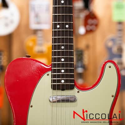 Fender Custom 1964 Telecaster Relic Aged Fiesta Red image 7