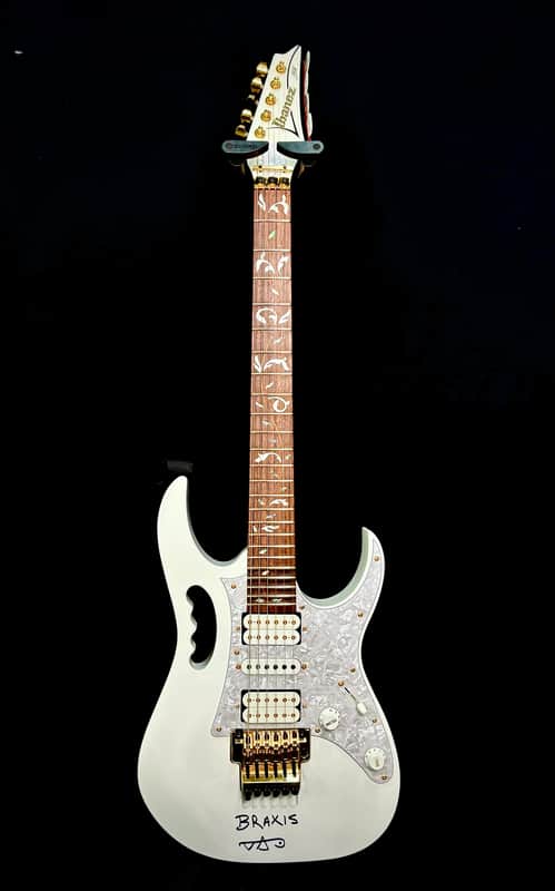 STEVE VAI OWNED IBANEZ JEM LACS "BRAXIS" image 1