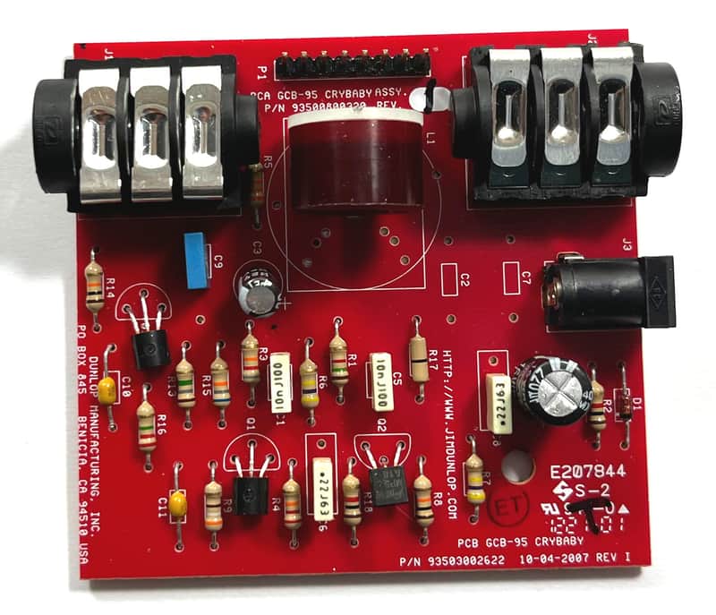 Dunlop Crybaby GCB95 Wah Circuit Board Replacement | Reverb