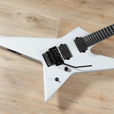 ESP LTD RS-1000 Random Star EMG Floyd Rose Guitar – Pearl White image 9