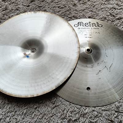 MEINL SILVER LINE 70ER HI HAT 14" image 2