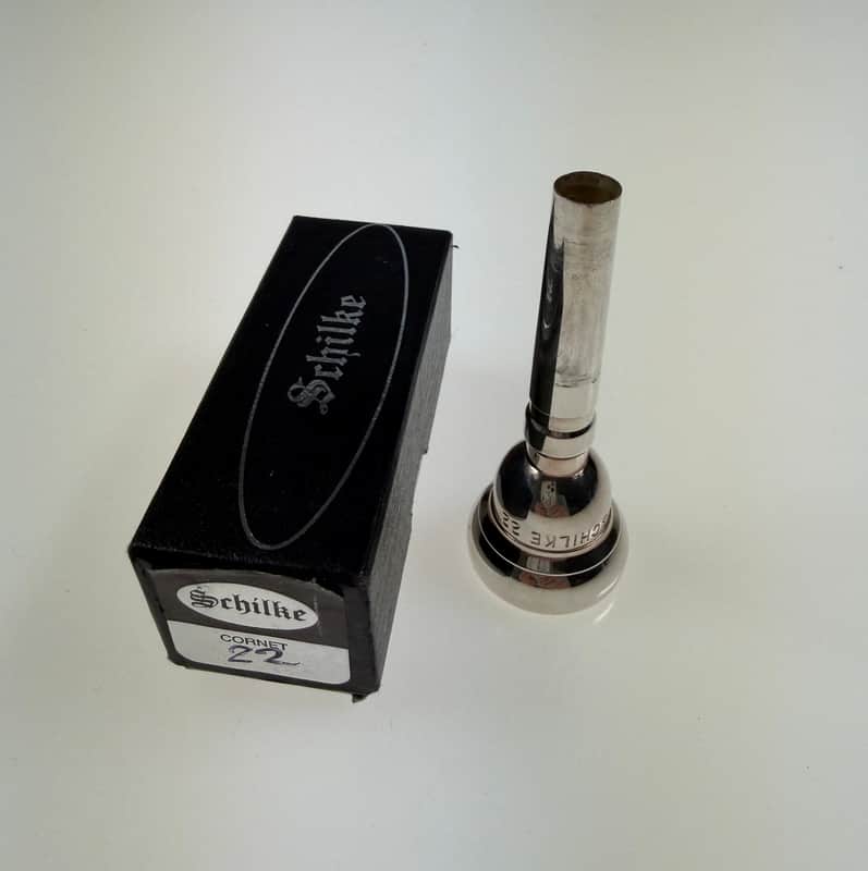 Schilke Cornet Mouth Piece 22 2010 - silver image 1