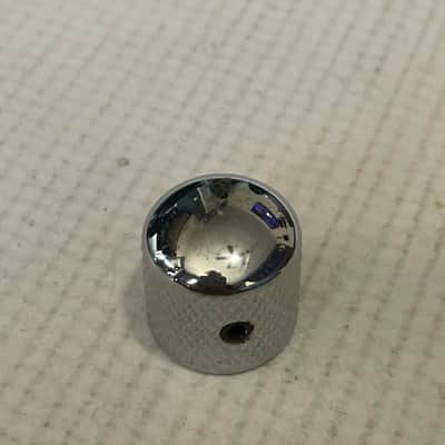1 - 2000's Era Electric Guitar Chrome Dome Metal Volume Allen Head Set Screw Knob 6MM image 2