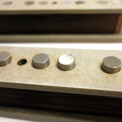 Q pickups Jazz Bass 70s set VINTAGE CORRECT 1970 - 1979 Fits Fender Jazz Bass CUSTOM SHOP Squire image 2