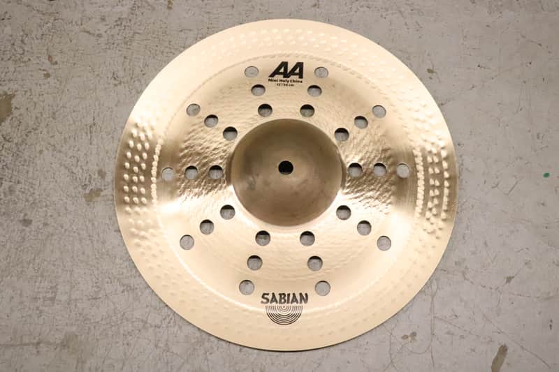 Sabian 12" AA Mini Holy China Splash Cymbal image 1
