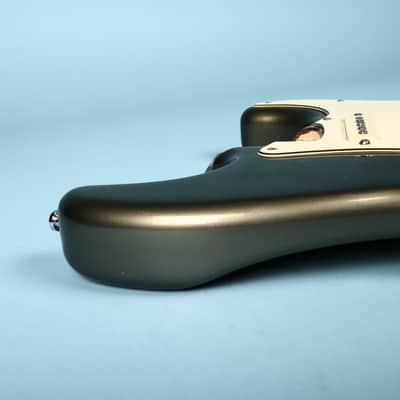 Fender USA Loaded Pickguard Olive Drab Metallic Guitar Body image 10
