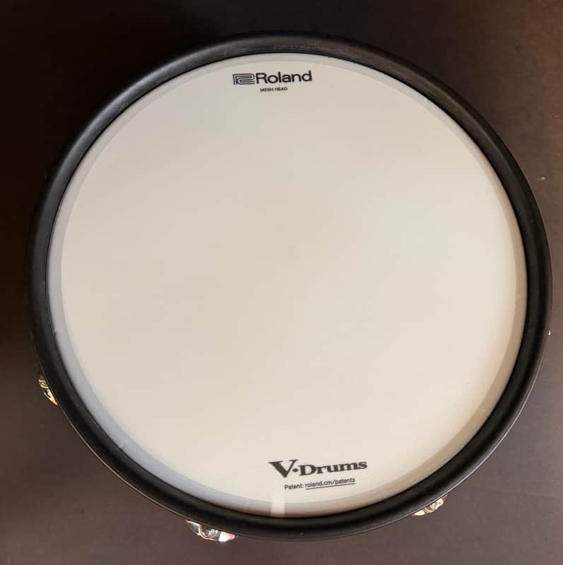 UNPLAYED Roland PD-140DS V-Pad 14" Mesh Snare Drum Pad 2010s - Chrome/Black image 1
