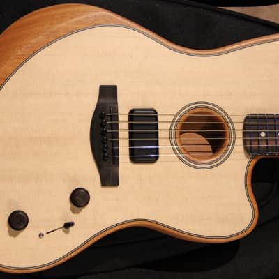Fender American Acoustasonic Jazzmaster Natural image 2