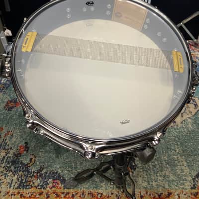 DW - 3.14x14" Collector’s Series "Pi" (Carbon Fiber) Piccolo Snare image 13