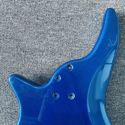 Blue P/J Bass Body for Right Hand Custom Build image 7
