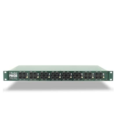 Radial ProD8 8-channel Rackmount Passive Instrument Direct Box with Custom Transformers image 1