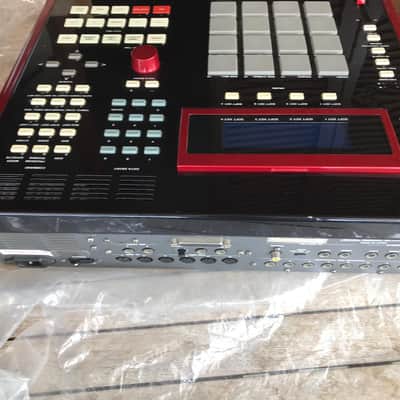 Akai MPC3000 CUSTOM GLOSSY BLACK AND RUBY RED + zip drive +SCSI Production Center image 5