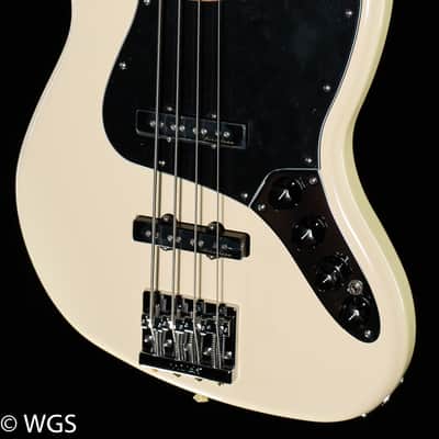 Fender Deluxe Active Jazz Bass Olympic White Pau Ferro (791) image 1
