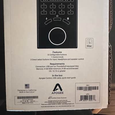 Apogee Control Remote for Element and Symphony 2010s - Black image 2