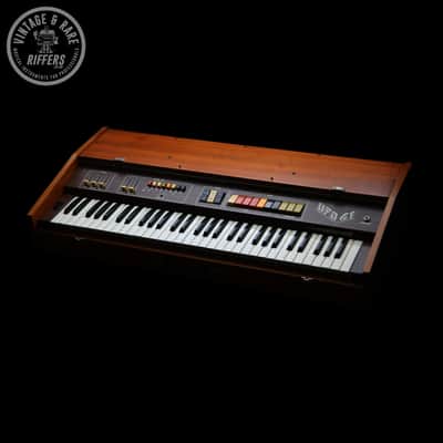 (Video) *Serviced* Viscount UFO 61 Intercontinental Vintage 1970s Italian 61 key Electronic Combo Organ Synth Made in Italy All Original Synthesiser w/ Built-in Drum Machine & Speakers (Similar to Roland CR-68 78 Compu-Rhythm) image 16
