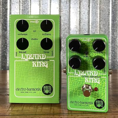Electro-Harmonix EHX Lizard King Bass Octave Fuzz Effect Pedal image 1