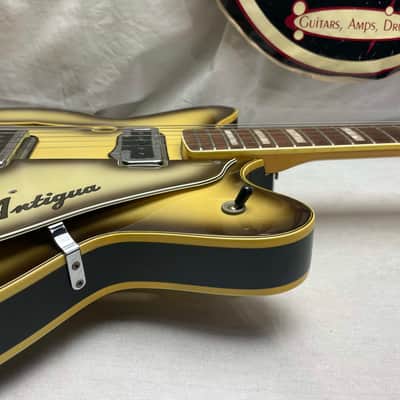 Fender Coronado II 2 Semi-Hollowbody Guitar with Case s/n 180861 - Antigua image 7