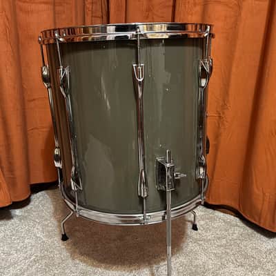 Yamaha FT-916RC Recording Custom 16x16 Floor Tom 1982 - 1991 - Quartz Grey image 2