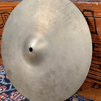 Rare 14" Zilco Flange Hi-Hat Cymbal Pair 638g/744g Azco Canada *Video Demo* image 3