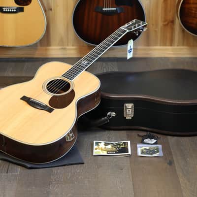 Minty! 2011 Santa Cruz OMG Om Grand Acoustic Guitar Natural + OHSC image 1