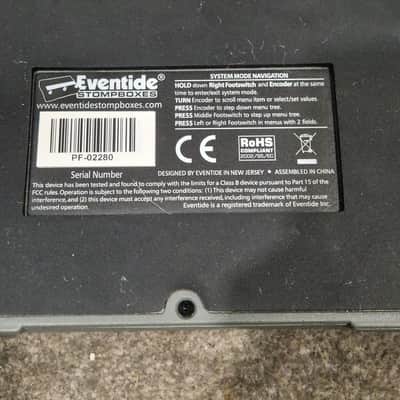 Eventide PitchFactor - Multi-Effects Pedal - Harmonizer - Excellent w/ Original Box & Power Supply image 12