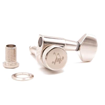 Tone Ninja drop-in Ibanez Upgrade 2-pin locking tuners 20:1, Nickel, 7 String 3x4