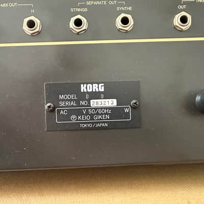 Korg Delta 1980s - Black image 5