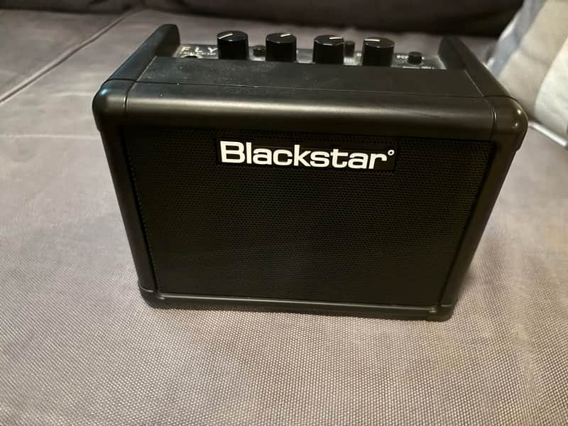 Blackstar Fly 3 3-Watt 1x3" Battery-Powered Mini Guitar Combo 2014 - Present - Black image 1