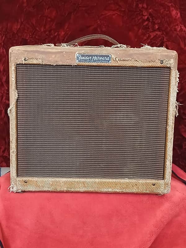 Vintage Fender Harvard 5F10 1x10" Combo Amplifier 1956 - Tweed VERY RARE! image 1