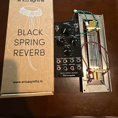 Erica Synths Black Spring Reverb 2014 - 2020 - Black image 1