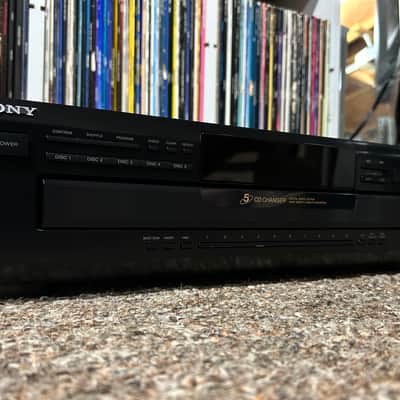 Sony CDP-CE405 Compact Disc Player 5-Disc CD Carousel Changer w/ Remote TESTED ✅ image 5