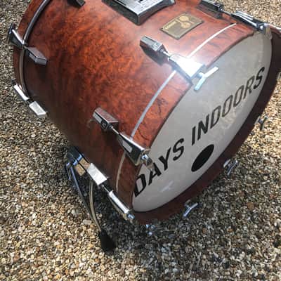 SONOR SONOR HORST LINK SIGNATURE HEAVY BEECH DRUM KIT, 3 PIECE 1990 AFRICAN BUBINGA image 15