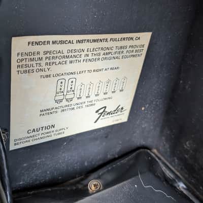 Fender Deluxe Reverb II 1984 image 9