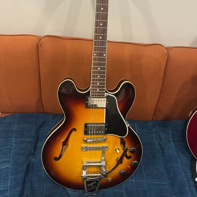 Gibson ES-335 Custom Shop DT S#11600733 2010 - Sunburst image 3