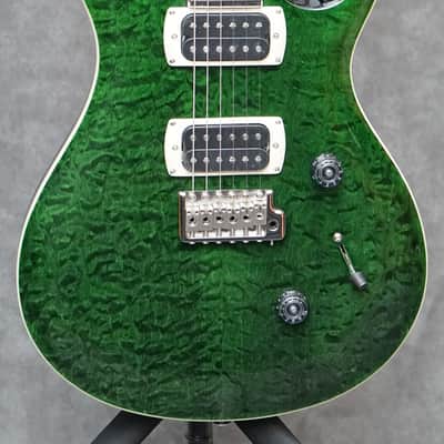 PRS SE Custom 24 Teal Black Quilted Finish - W/Setup & Bag image 1