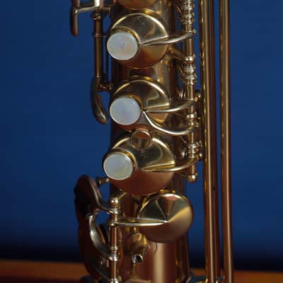 King Bb Soprano Saxophone 1926-27 - Lacquer / Spectacular! image 4